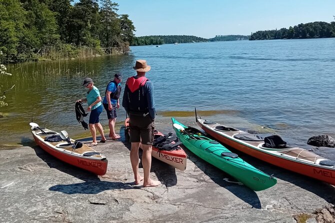 2-Day Kayak Tour in the Stockholm Archipelago - From Johanneshov to the open archipelago