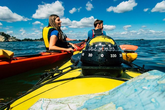 2-day kayaking adventure around Vaxholm in Stockholm Archipelago - self guided - Practical strengths and limits of the equipment