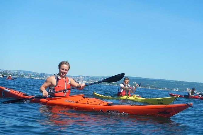 2- hour kayak trip on the Oslo Fjord - Starting at Sjølyst Marina at 1:30 p.m.
