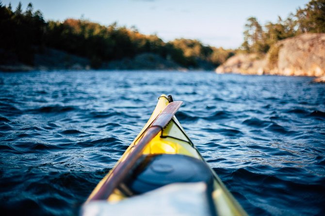 3-day kayaking adventure around Vaxholm in Stockholm Archipelago - self guided - Cooking with the included Trangia kit