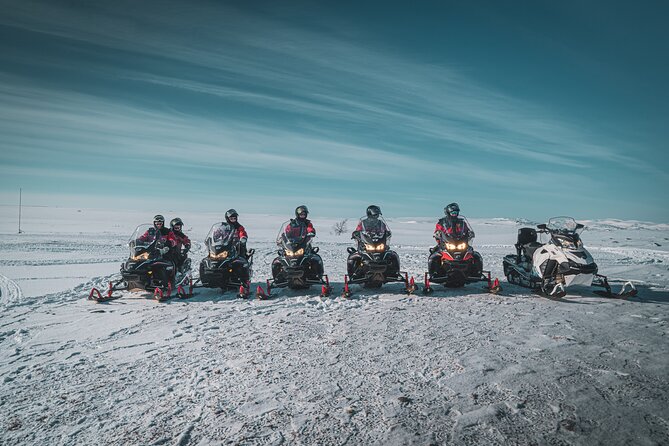 4hr Finnmarksvidda Snowmobile Adventure - Leaving Alta for the Finnmarksvidda plateau
