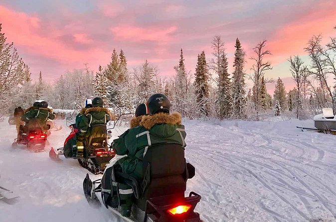 Afternoon Snowmobile Tour - The chance of seeing the northern lights