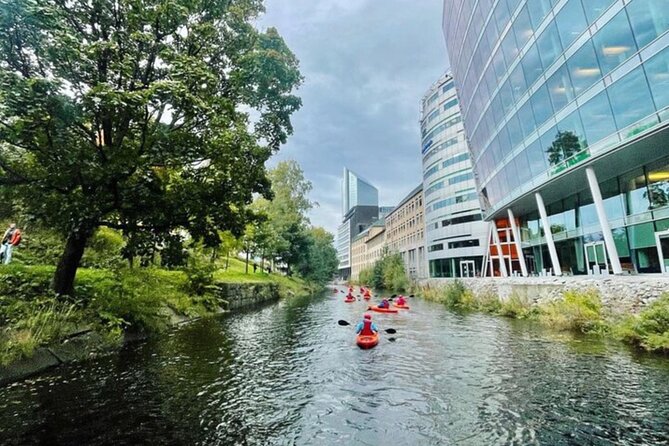 Akerselva River Kayak/Packraft Tour: Urban Adventure in Oslo - Passing the Munch Museum