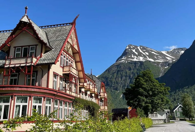 All About the Fjords, in one tour by bus & boat from Ålesund - Hjørundfjord and the arrival at Øye