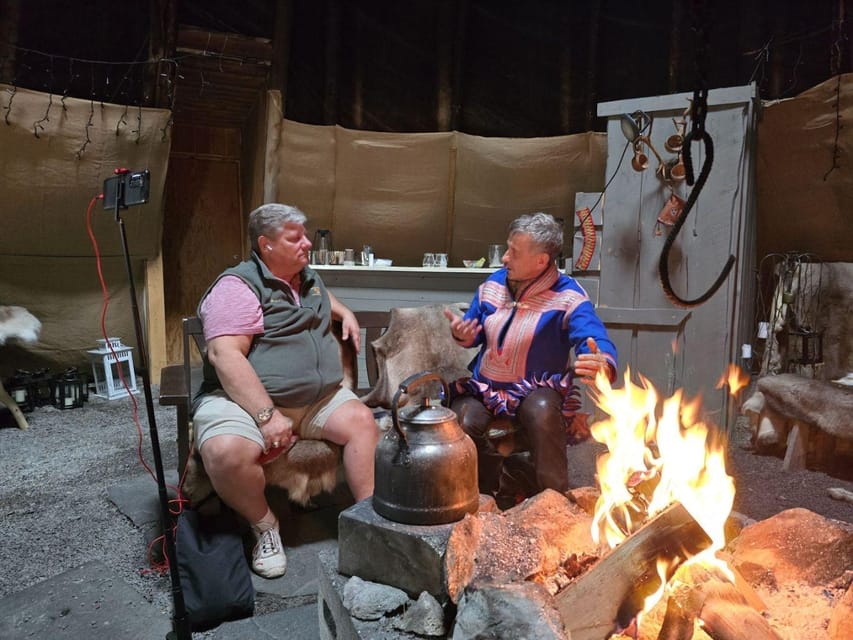 Alta: Sami Cultural Experience with Lavvu and Reindeers - Meeting the reindeer and feeding them