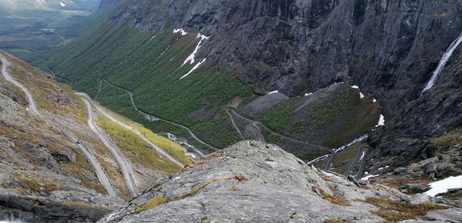 Åndalsnes - Trollstigen & Trollwall Audio Guid Bus Tour - Crossing Sogge Bridge into Isterdal
