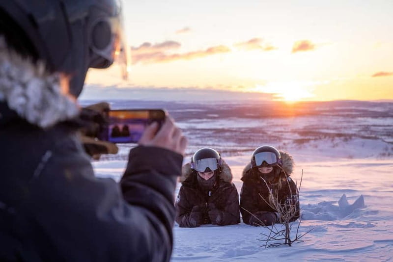 Arctic Dream - Snowmobile Safari to Lapland Viewpoint - What the snowmobile setup means for you