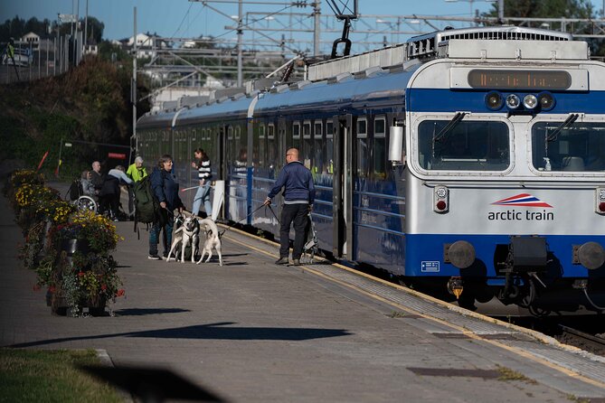 Arctic Train - The Northernmost Railway in Norway - Starting at Narvik station