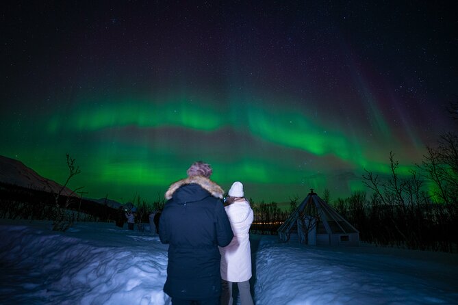 Aurora Crystal Lavvo Overnight with Activities from Tromsø - Sleeping under the lavvo’s glass ceiling