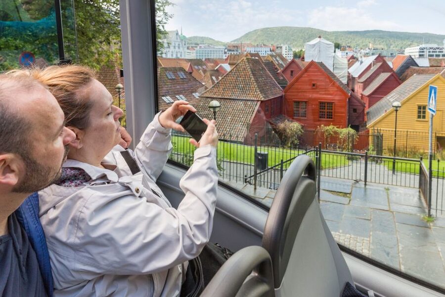 Bergen: City Sightseeing Hop-On Hop-Off Bus Tour - Fortress stops with a little breathing room