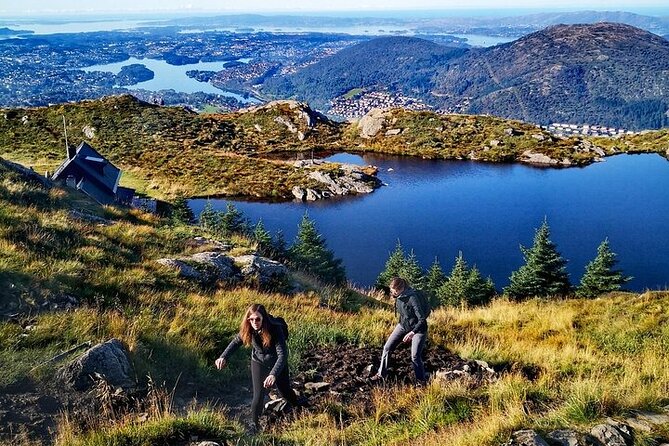 Bergen Classic Private hiking - The classic route from Ulriken to Fløyen