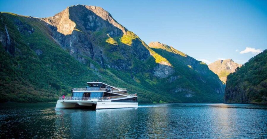 Bergen: Nærøyfjord Cruise and Flåm Railway Ride to Oslo - From Bergen to Gudvangen by private car