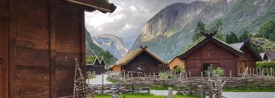 Bergen: Nærøyfjord Cruise and Flåm Railway Ride to Oslo - Njardarheimr Viking Village at Gudvangen