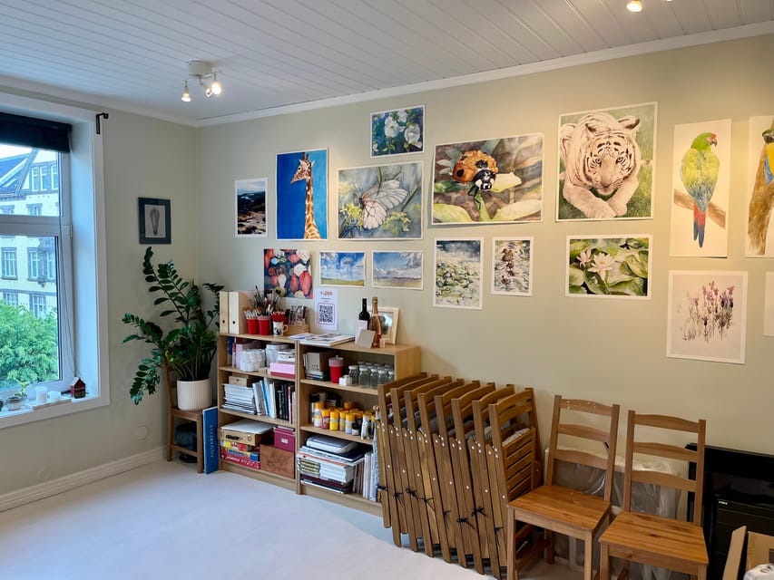 Bergen: paint Norwegian landscape with watercolor - What to wear and what to bring