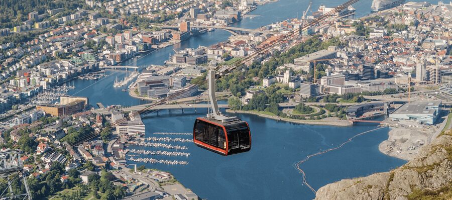 Bergen: Round-Trip Ulriken Cable Car Ticket - Exchanging the voucher at the lower station