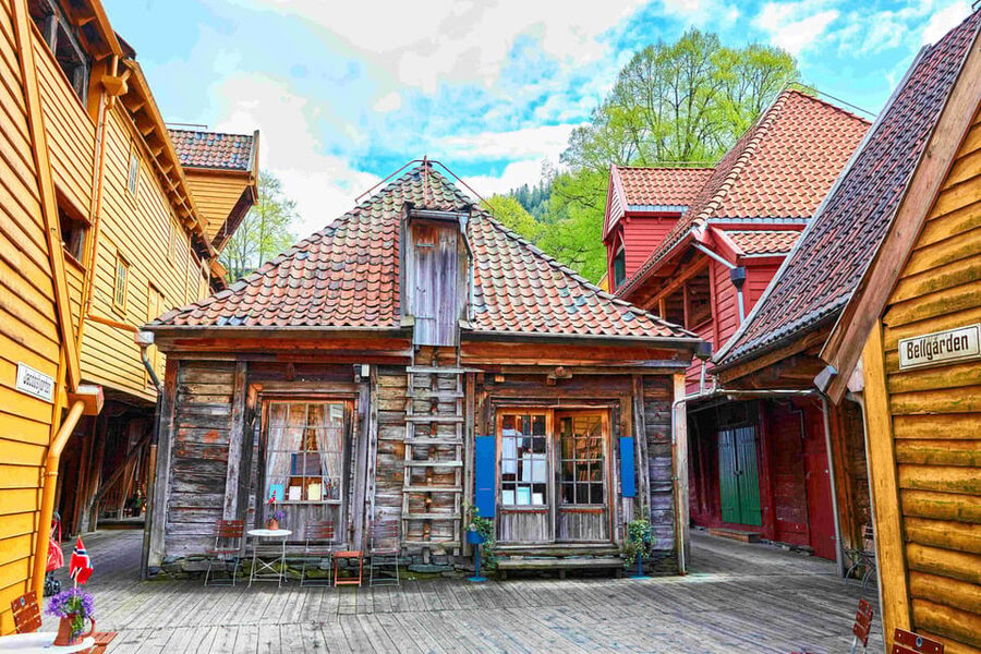 Bergen: Sightseeing Walking Tour with Ferry Ride - Fish Market: a quick introduction to harbor life