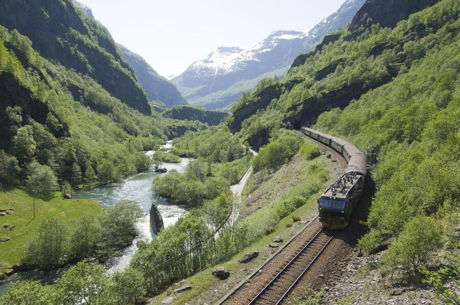 Bergen: Viking Village, Nærøyfjord Cruise & Flåm Railway - Meeting the Viking Age at Njardarheimr