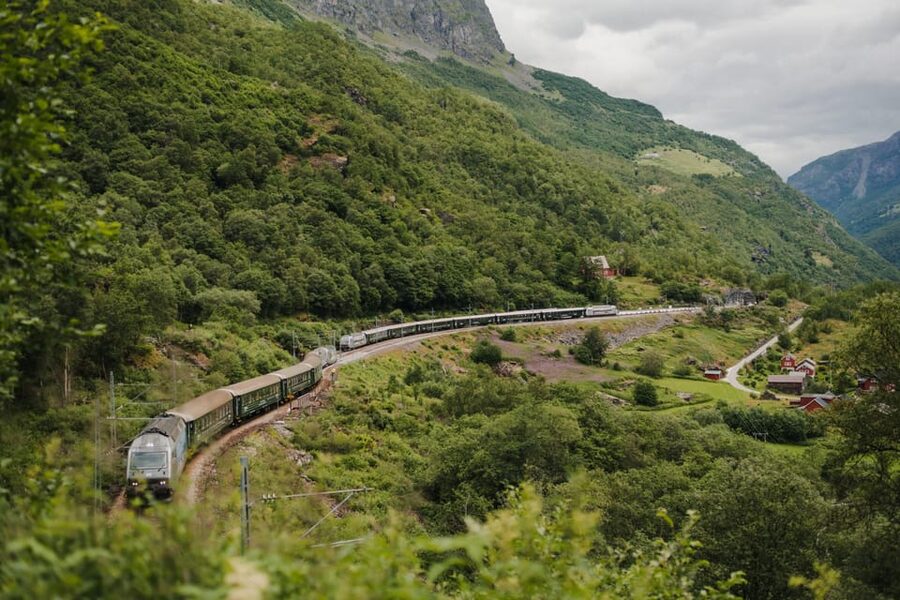 Bergen: Viking Village, Nærøyfjorden Cruise and Flåm Railway - Njardarheimr brings the Viking theme to life