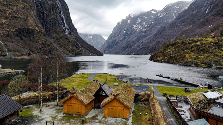 Bergen: Viking Village, Nærøyfjorden Cruise and Flåm Railway - The two-hour Nærøyfjord cruise is the main event