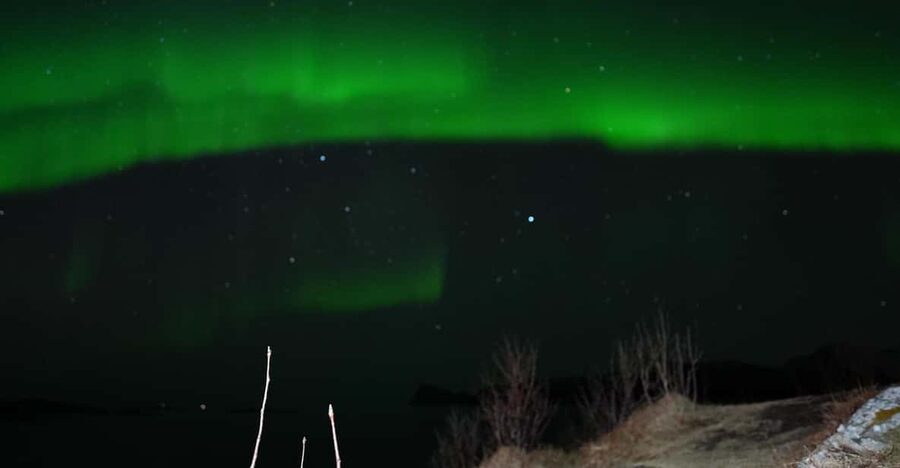Chase the Magic of the Northern Lights in Tromsø Norway - A small minibus and a changing route
