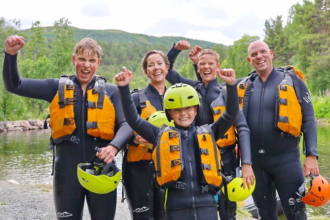 Child Appropriate Family Rafting in Dagali near Geilo, Norway - A first rafting trip built for families