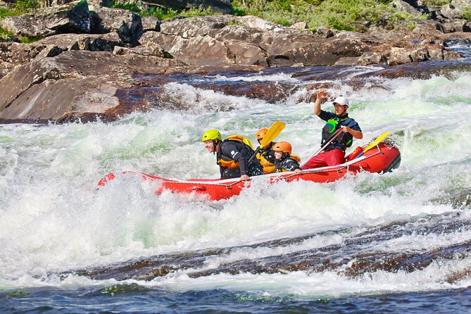 Child Appropriate Family Rafting in Dagali near Geilo, Norway - Gentle rapids, real paddling, and good scenery