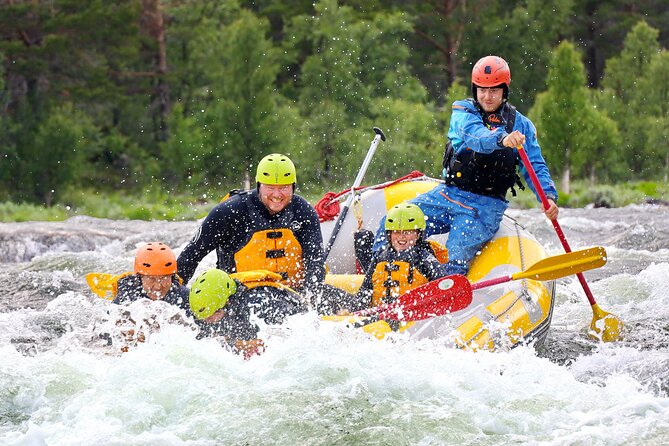 Child Appropriate Family Rafting in Dagali near Geilo, Norway - Why the group size matters