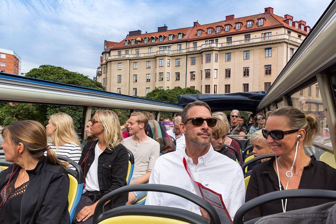City Sightseeing Stockholm Hop-On Hop-Off Bus - Stops 6, 10, and the museum island of Djurgården