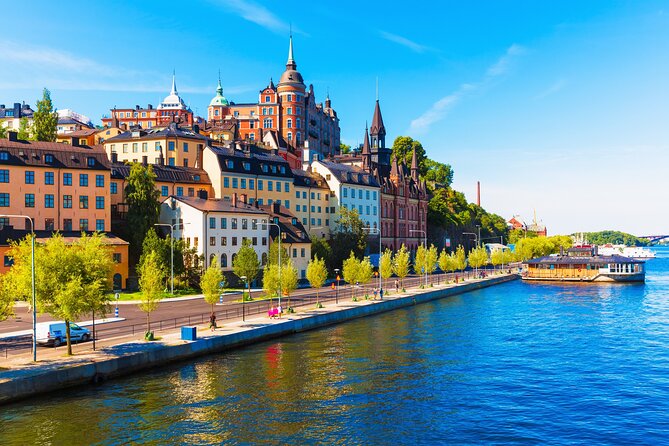 Classic Stockholm Small Group Walking Tour | 3 Hours - A Viking runestone in the middle of modern Stockholm