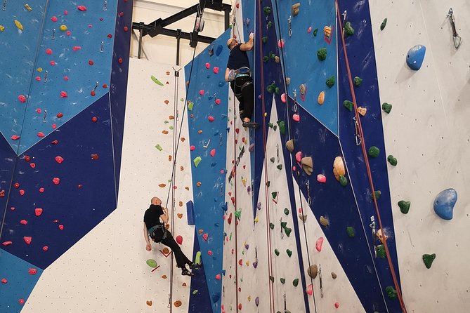 Climb one of Norway's Highest Indoor Climbing Wall - Stay for the bouldering wall afterward
