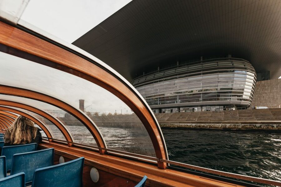 Copenhagen: Canal Cruise with Guide - The Royal Library and Slotsholmen