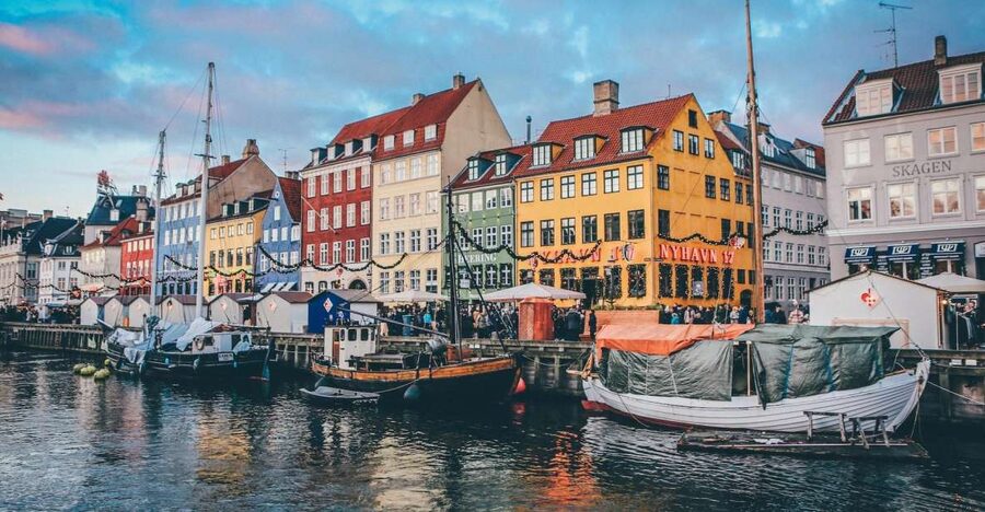 Copenhagen: Guided City Highlights Tour - Nyhavn brings the postcard Copenhagen to life