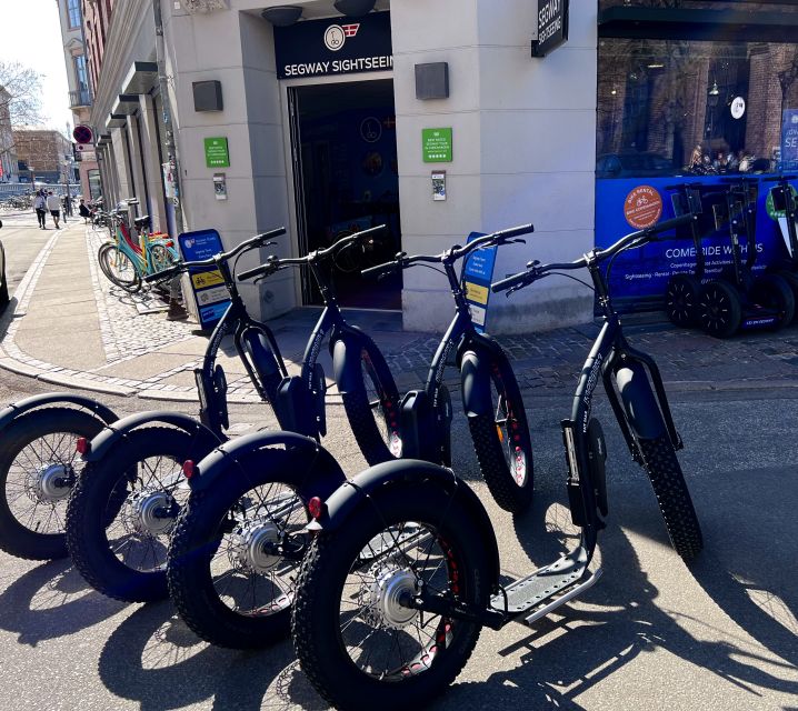 Copenhagen: Guided E-Scooter KickBike Tour- All Highlights - Christiansborg, Parliament, and the Black Diamond