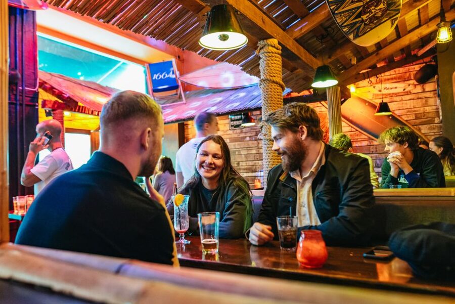 Copenhagen: Guided Party Pub Crawl with 4 Shots and 1 Drink - The final venue near Tivoli or at Proud Mary’s