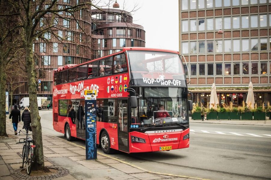 Copenhagen: Hop-On Hop-Off Bus Tour with Boat Tour Option - Rosenborg Castle and the return toward City Hall Square