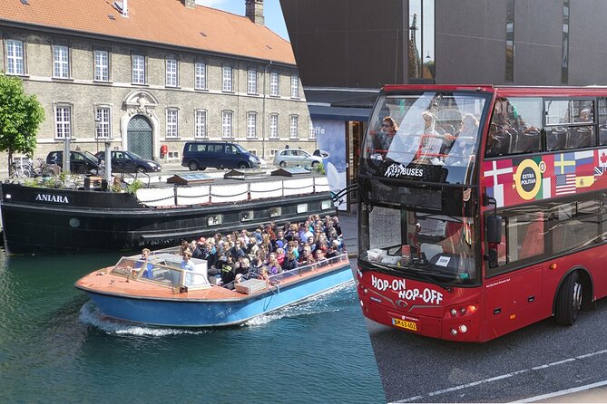 Copenhagen Hop-on Hop-Off Bus with Boat Option - Stop 2 to Stop 5: Tivoli, Glyptotek, and the Harbor