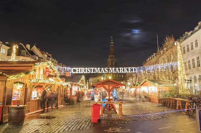 Copenhagen Private Christmas Walking Tour with Gløgg - Kongens Nytorv skating rink and the final scene