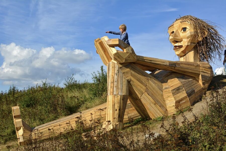 Copenhagen: The Forest Tower & Forgotten Giants Trolls Trip - The ride from Colbjørnsensgade 15