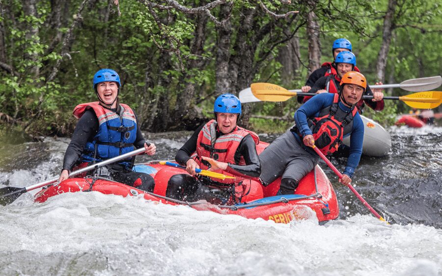Dagali/Geilo: White Water Rafting Adventure - level 2 - Meeting the Serious FUN team in Dagali