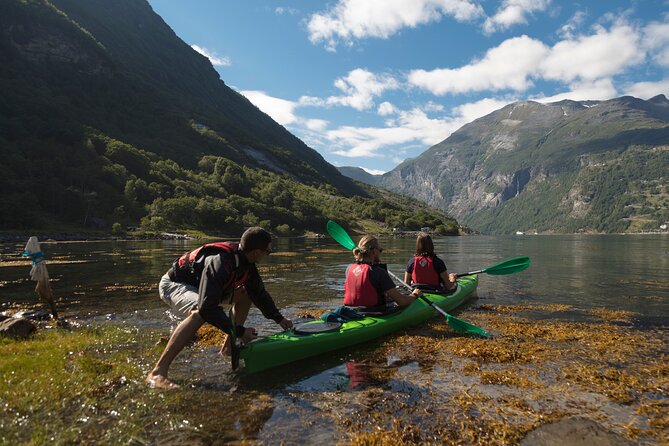 Double Kayak Rental in Geiranger (Excursions.no) - Historic farms before the Seven Sisters