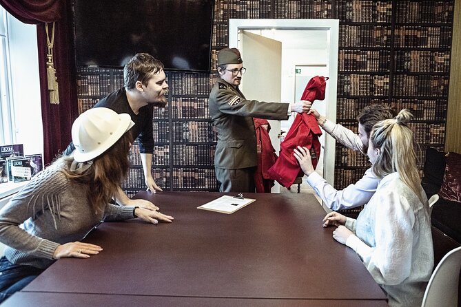 Downfall Spy Mission (Premium Private Escape Room) - The first briefing sets the pace