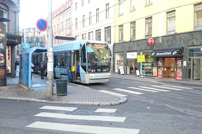 Downtown Oslo: Self-Guided Highlights and History Audio Tour - The Nobel Peace Center in a former railway station