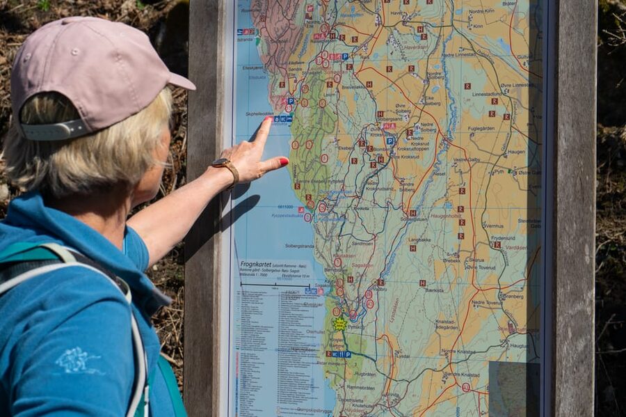 Drøbak: Guided walk along the coastal path and the forest - Key points