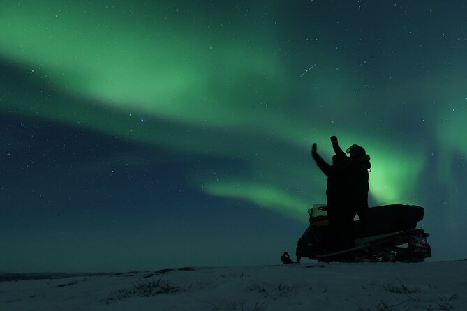 Enjoy the Aurora show on top of the mountain inc tipi dinner - Photography is a real part of the package