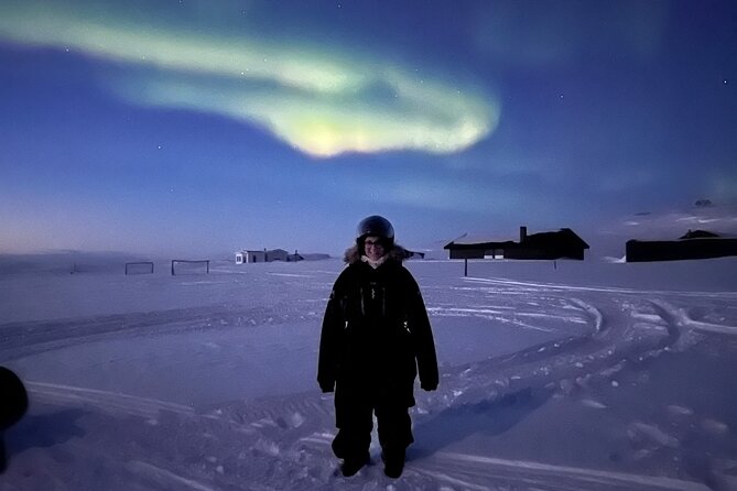 Evening Tour and Aurora Borealis Sightseeing in Norway by ATV - Leaving Alta for Kviby after dark