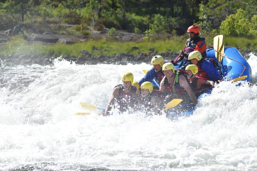Evje: White Water Rafting Trip on Norway's Warmest Rivers - From fjord water to fast rapids