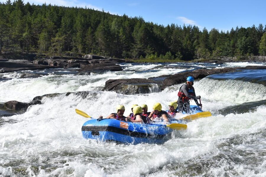 Evje: White Water Rafting Trip on Norway's Warmest Rivers - Why running the main rapids twice matters