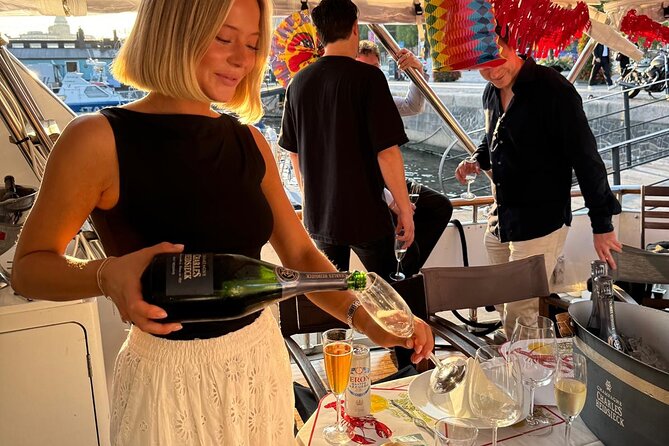 Exclusive Yacht Tour of Stockholm: sunset, dinner, lunch, cruise - Blasieholmen’s grand waterfront