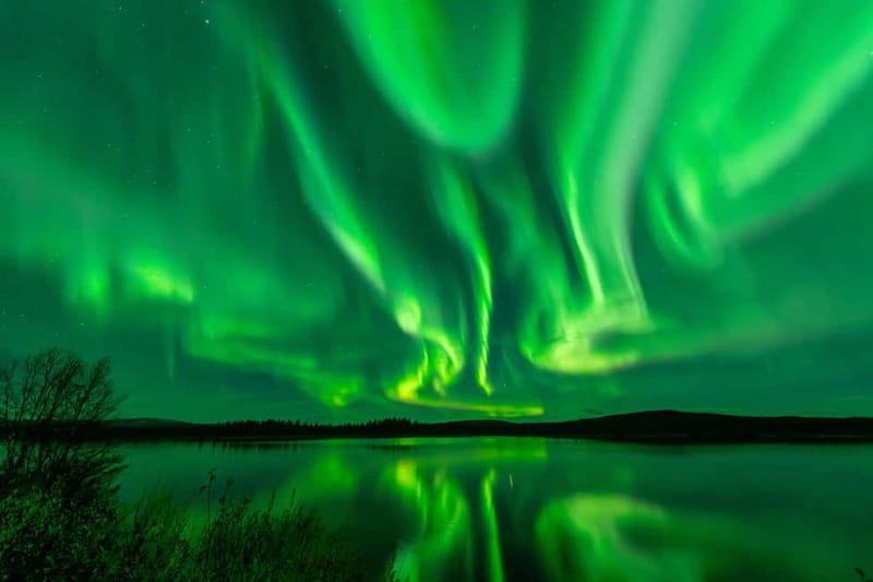 Experience the majestic Auroras Kiruna-Abisko & lodge dinner - What happens when the weather turns bad