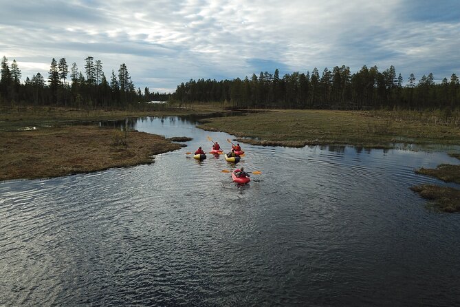 Family Packraft tour in Sälen - Paddling for several hours